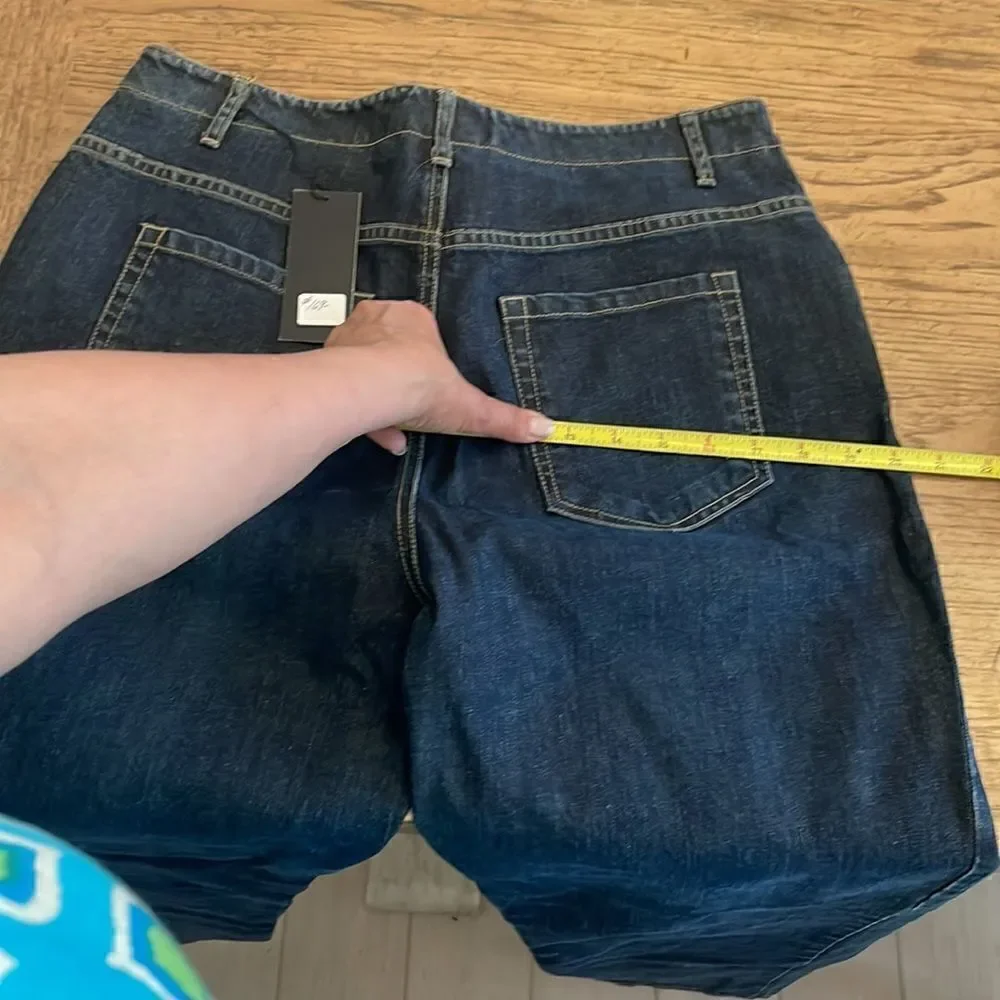 Y? MORRISEY CLASSIC BLUE JEANS.  NEW WITH TAGS